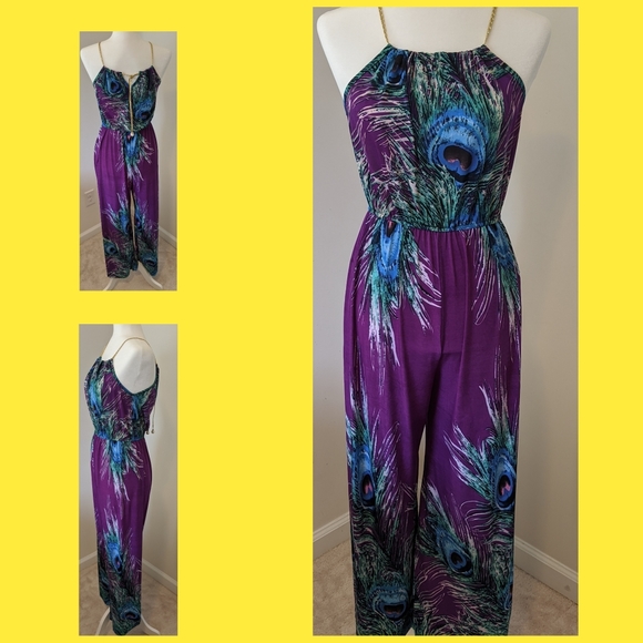 Dresses & Skirts - Summer Peacock Pant Dress